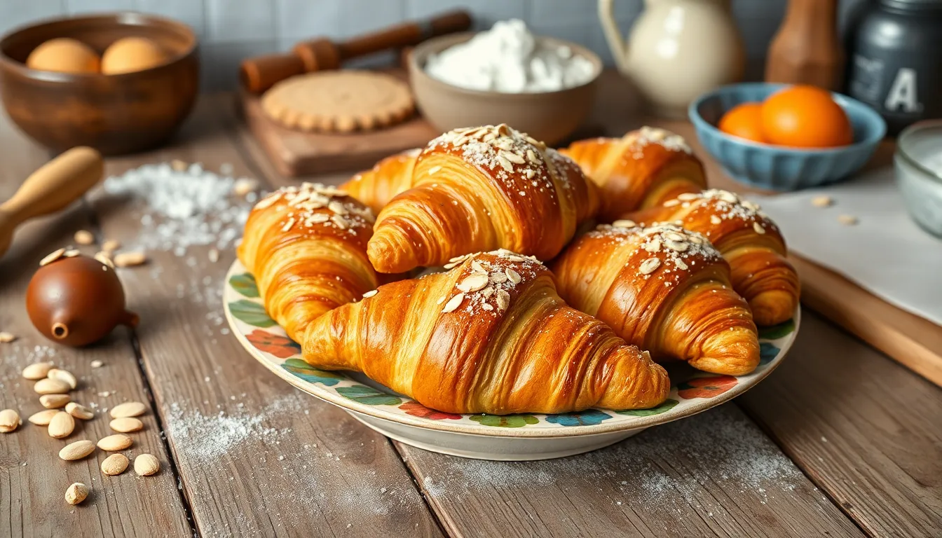 Perfect Almond Croissants Recipe: Easy Homemade French Pastry in 30 Minutes 4 Perfect Almond Croissants Recipe: Easy Homemade French Pastry in 30 Minutes 3