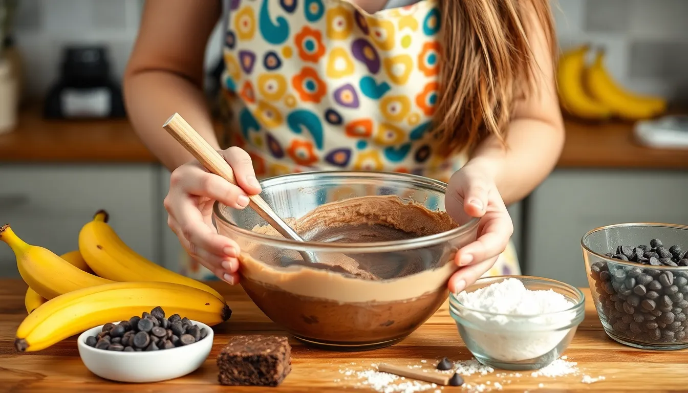 Fudgy Banana Brownies Recipe: Turn Overripe Bananas Into Decadent Chocolate Treats 4 Fudgy Banana Brownies Recipe: Turn Overripe Bananas Into Decadent Chocolate Treats 3