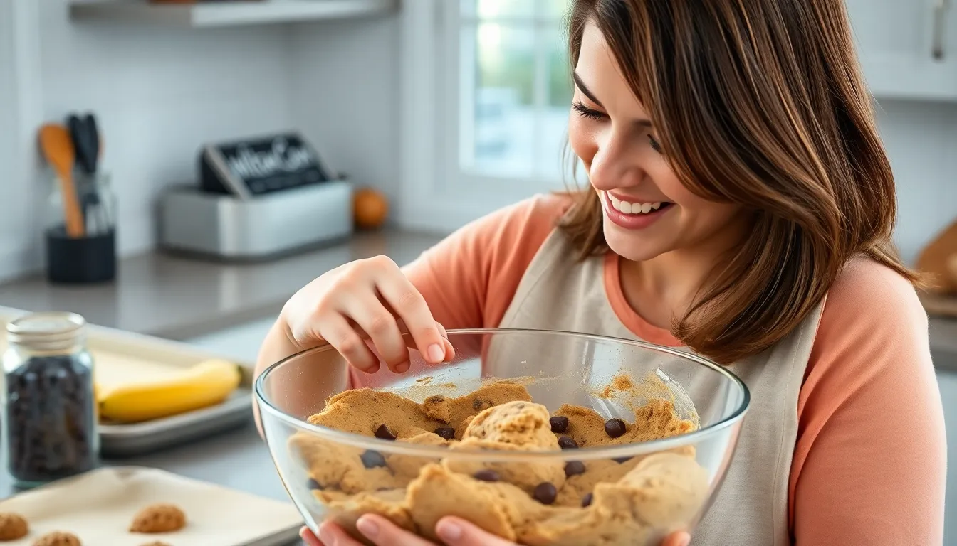 Perfect Banana Chocolate Chip Cookies (Made with Overripe Bananas!) 4 Perfect Banana Chocolate Chip Cookies (Made with Overripe Bananas!) 3
