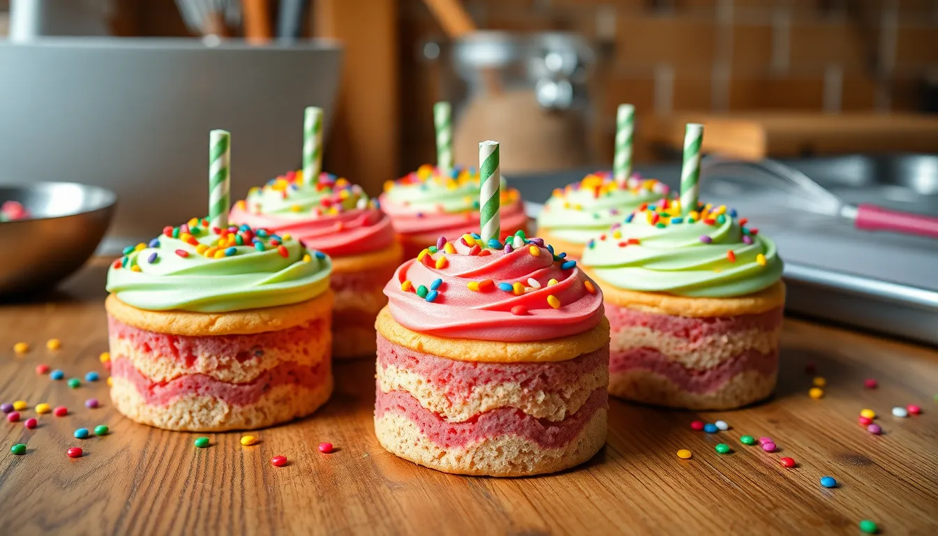 Easy Birthday Cake Cookies Recipe: Soft & Chewy with Rainbow Sprinkles 4 Easy Birthday Cake Cookies Recipe: Soft & Chewy with Rainbow Sprinkles 3
