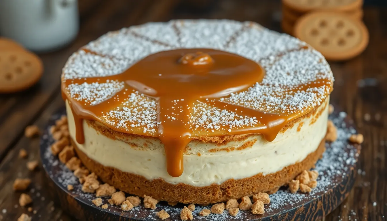 Ultimate Biscoff Cheesecake Recipe: Easy No-Crack Method + Pro Tips 4 Ultimate Biscoff Cheesecake Recipe: Easy No-Crack Method + Pro Tips 3