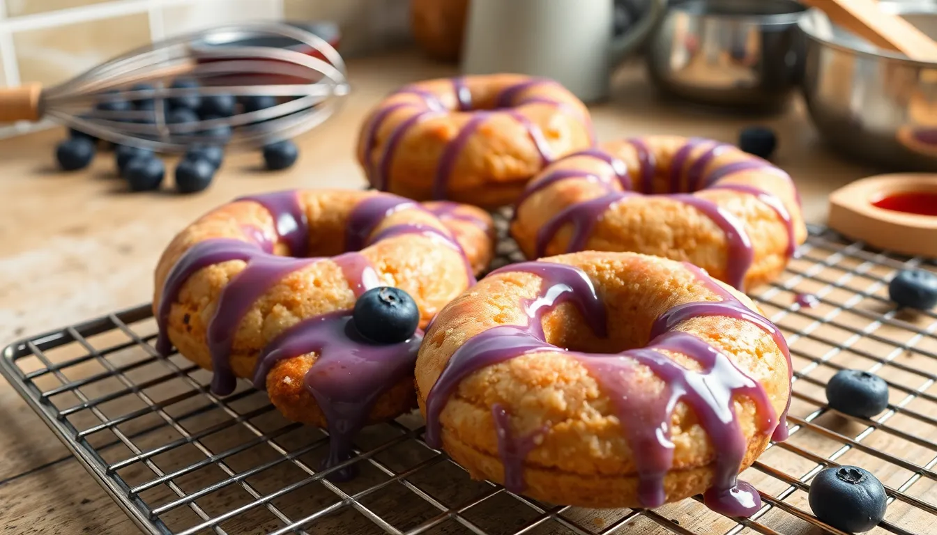 Easy Homemade Blueberry Donuts Recipe (Better Than Store-Bought!) 3