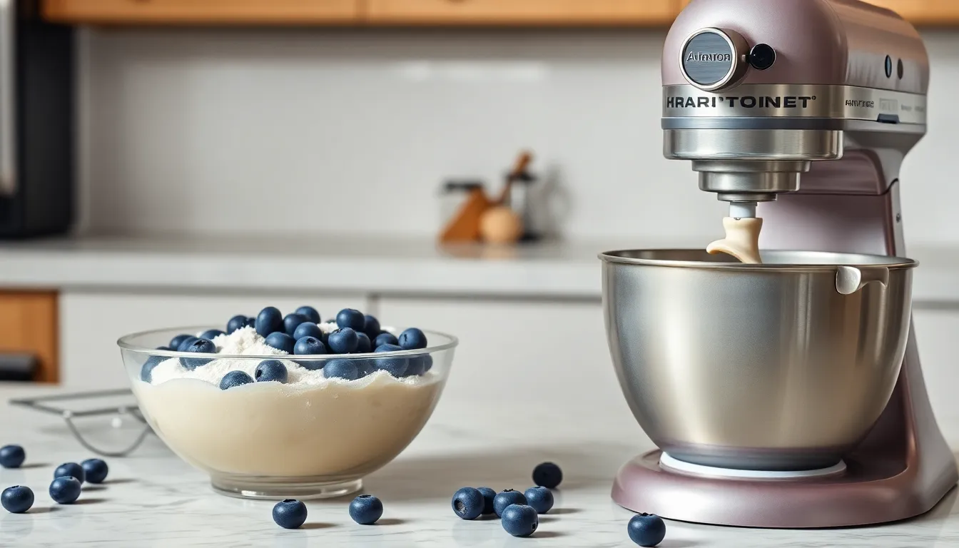 Perfect Blueberry Pound Cake Recipe (Blueberries Won't Sink!) 4 Perfect Blueberry Pound Cake Recipe (Blueberries Won't Sink!) 3