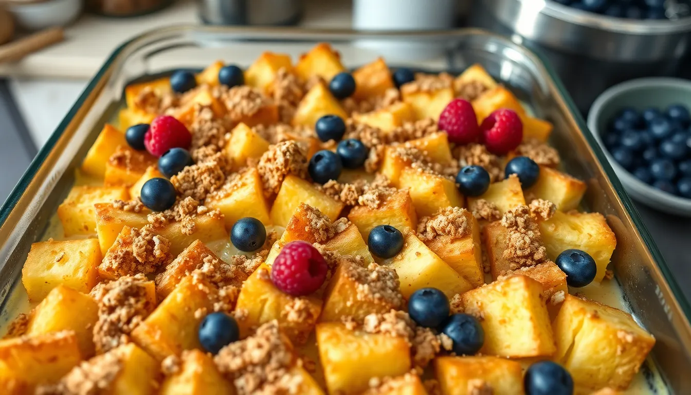 Easy Brioche French Toast Casserole Recipe - Make-Ahead Breakfast for Crowds 4 Easy Brioche French Toast Casserole Recipe - Make-Ahead Breakfast for Crowds 3