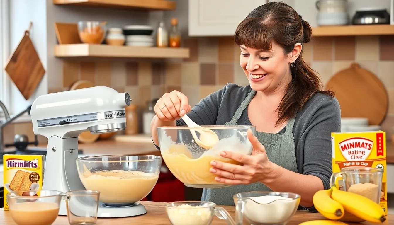 Easy Cake Mix Banana Bread Recipe (Ready in Under an Hour!) 4 Easy Cake Mix Banana Bread Recipe (Ready in Under an Hour!) 3