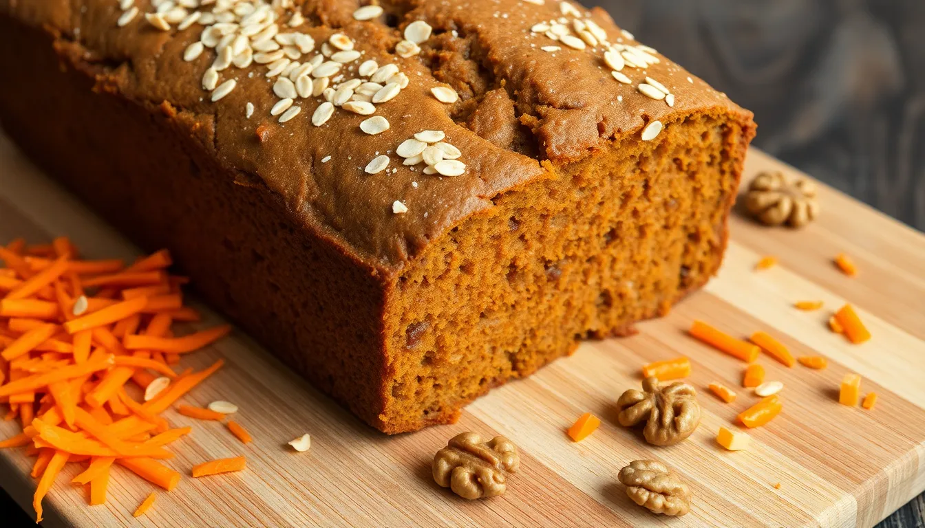 Easy Carrot Bread Recipe: Moist, Spiced & Perfect for Breakfast 4 Easy Carrot Bread Recipe: Moist, Spiced & Perfect for Breakfast 3