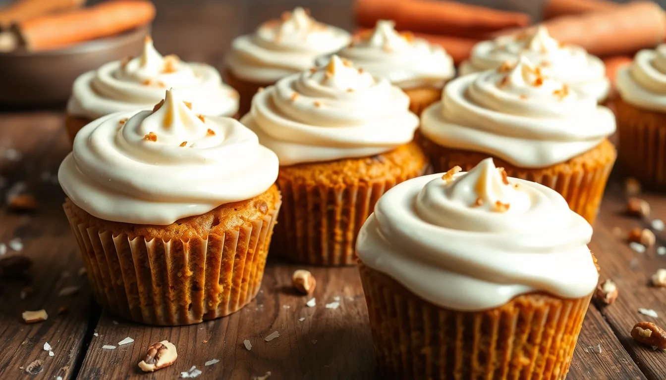 Easy Carrot Cake Muffins Recipe: Moist, Fluffy & Ready in 25 Minutes 4 Easy Carrot Cake Muffins Recipe: Moist, Fluffy & Ready in 25 Minutes 3