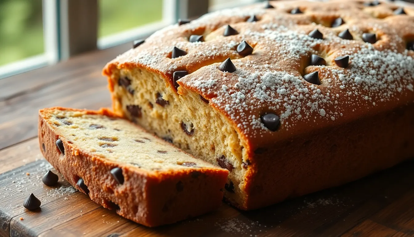 Easy Chocolate Chip Pound Cake Recipe (Moist & Buttery Every Time!) 3