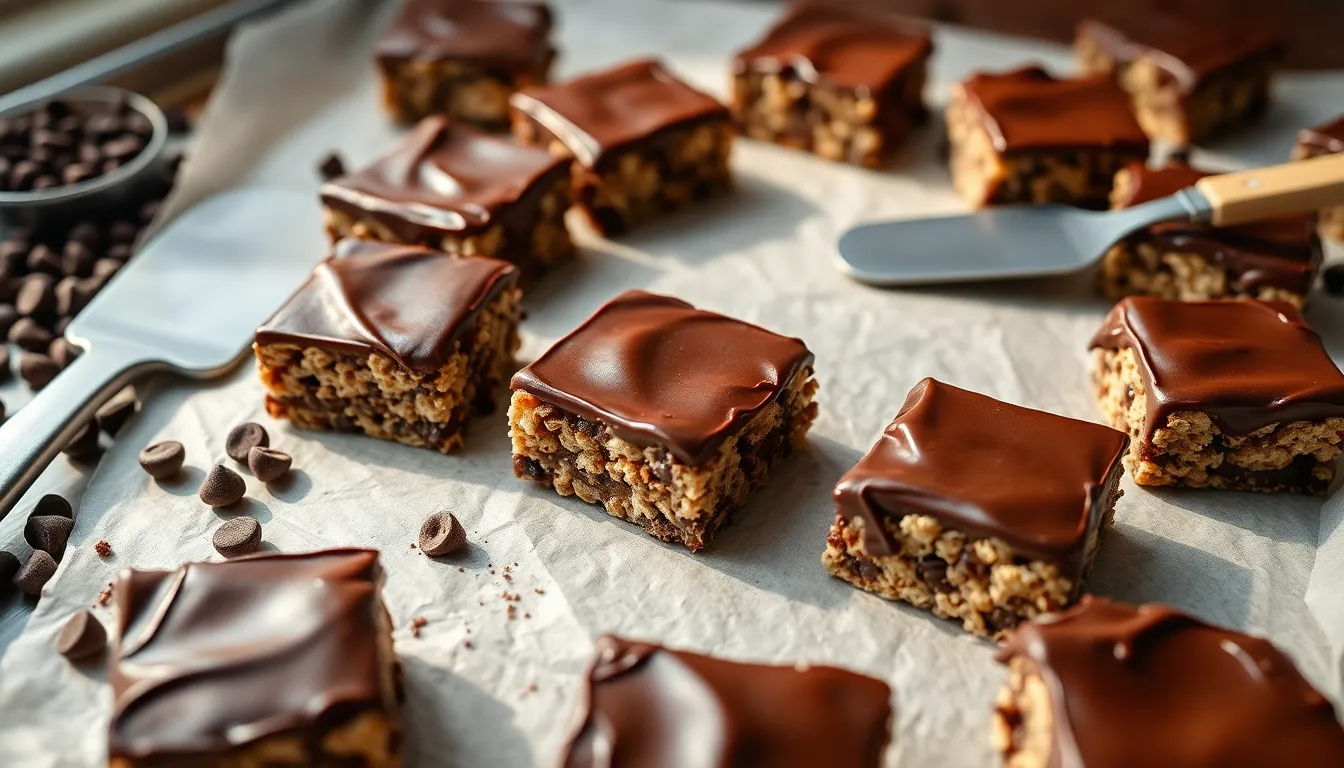 Easy Chocolate Covered Rice Krispie Treats Recipe (Homemade & Delicious!) 4 Easy Chocolate Covered Rice Krispie Treats Recipe (Homemade & Delicious!) 3