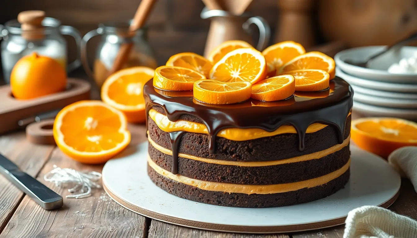 Ultimate Chocolate Orange Cake Recipe: Moist, Rich & Easy to Make 4 Ultimate Chocolate Orange Cake Recipe: Moist, Rich & Easy to Make 3