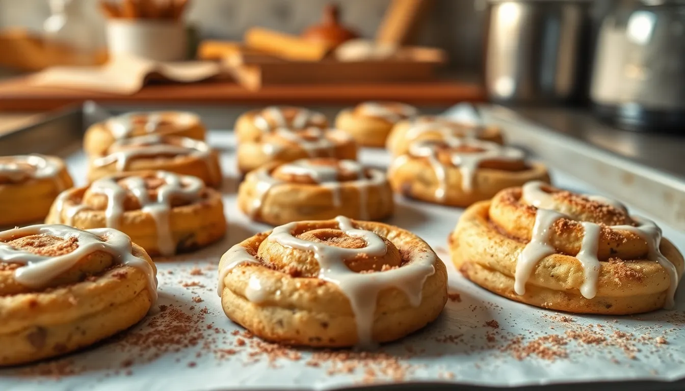 Easy Cinnamon Roll Cookies Recipe: Soft, Chewy & Ready in 30 Minutes 4 Easy Cinnamon Roll Cookies Recipe: Soft, Chewy & Ready in 30 Minutes 3