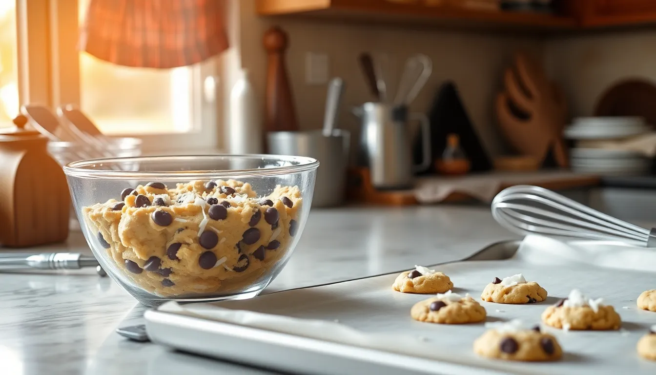 Coconut Chocolate Chip Cookies Recipe: Easy Chewy Cookies with Tropical Twist 4 Coconut Chocolate Chip Cookies Recipe: Easy Chewy Cookies with Tropical Twist 3
