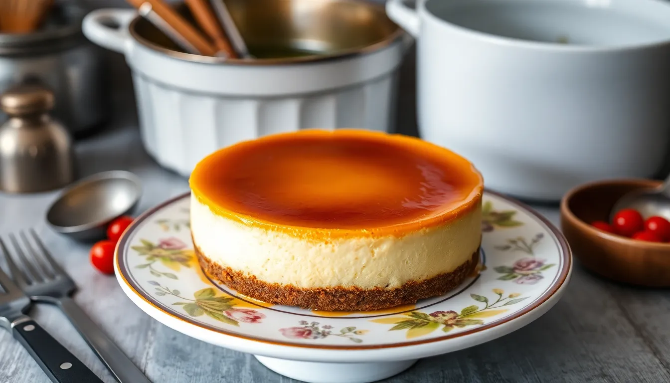 The Ultimate Crème Brûlée Cheesecake Recipe (With Caramelized Sugar Crust!) 4 The Ultimate Crème Brûlée Cheesecake Recipe (With Caramelized Sugar Crust!) 3