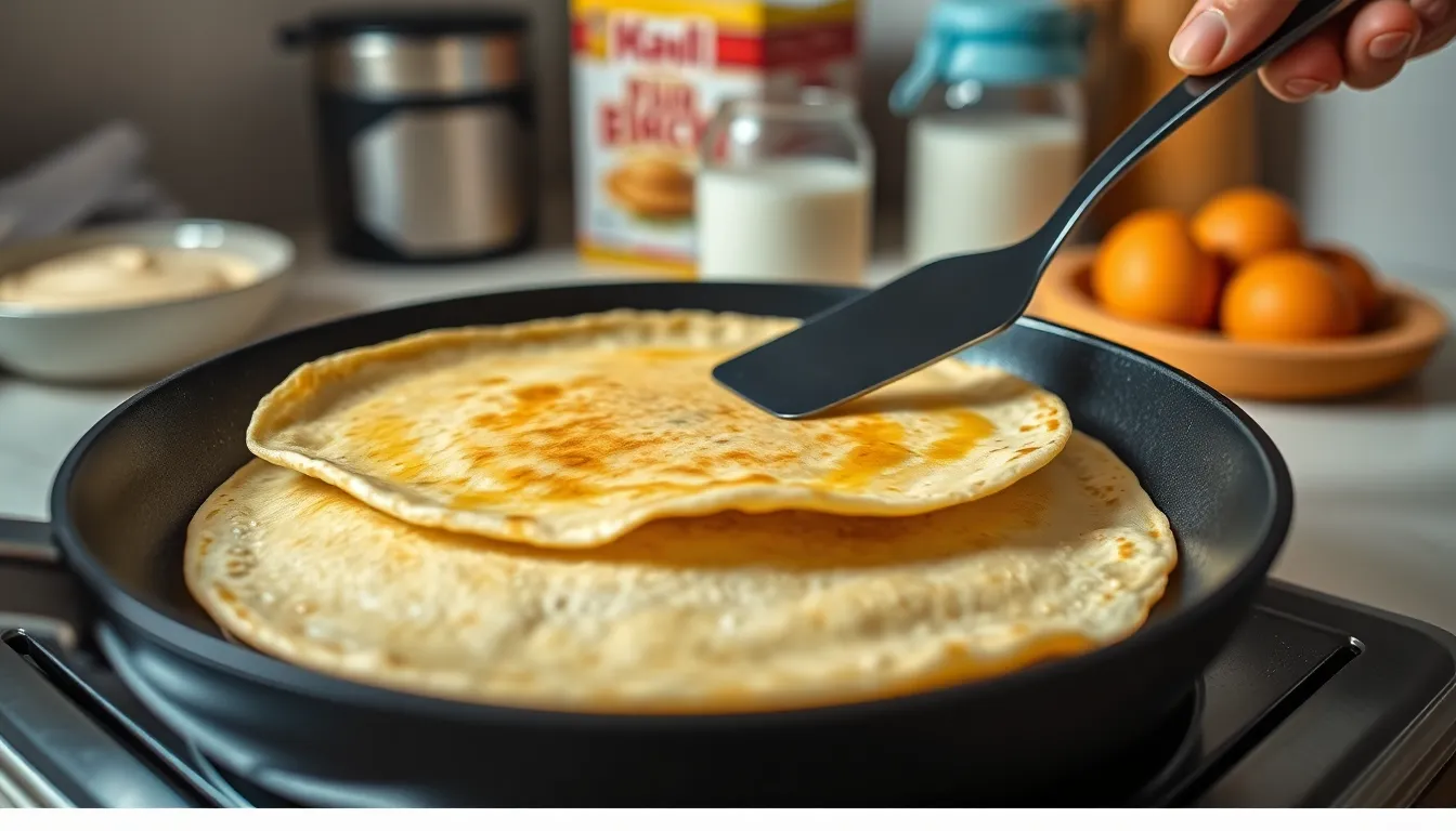 Easy Crepes with Pancake Mix: Quick 15-Minute Recipe for Perfect Homemade Crepes 4 Easy Crepes with Pancake Mix: Quick 15-Minute Recipe for Perfect Homemade Crepes 3