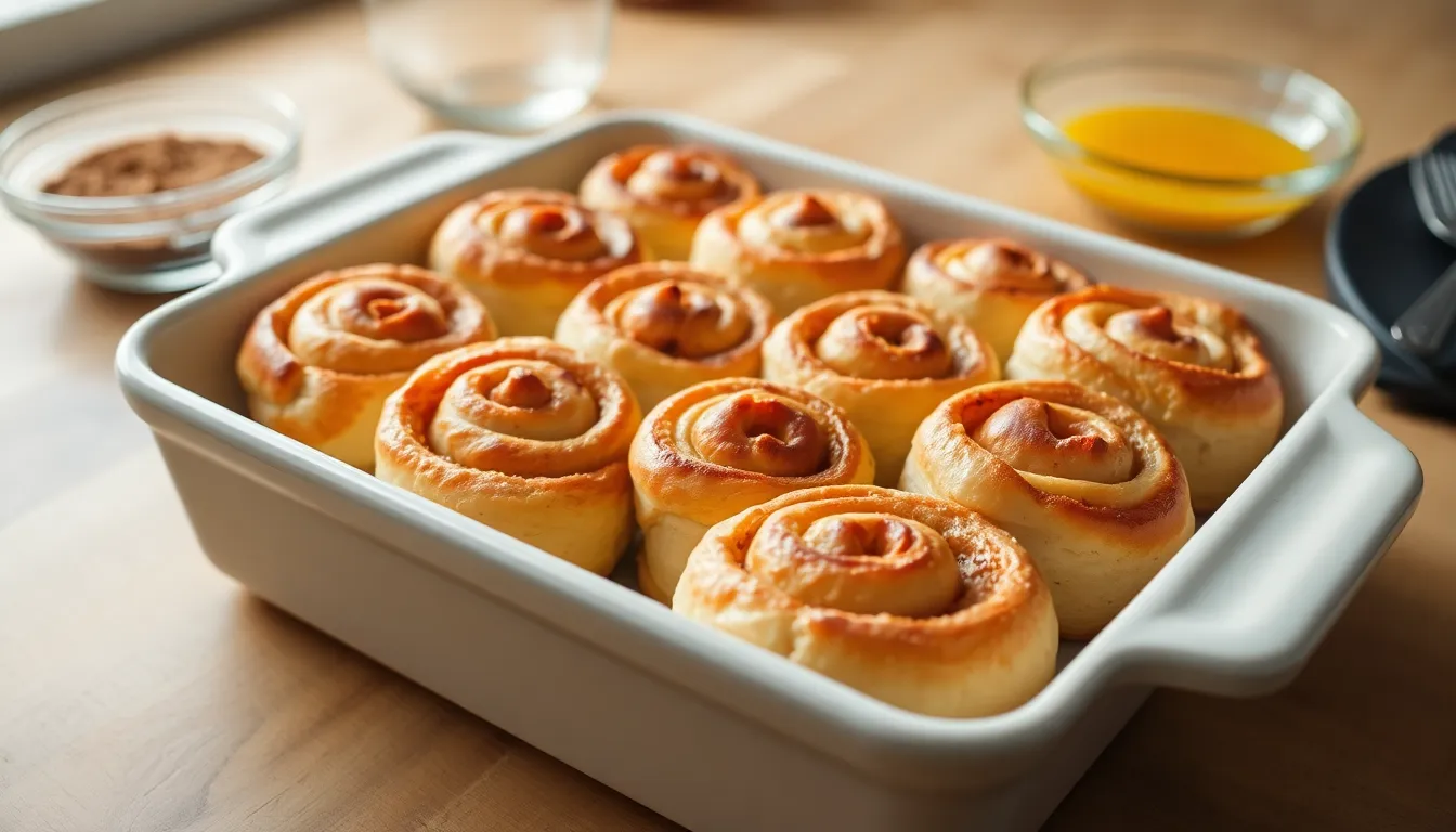 Easy Crescent Roll Cinnamon Rolls Recipe - Ready in Just 20 Minutes 4 Easy Crescent Roll Cinnamon Rolls Recipe - Ready in Just 20 Minutes 3