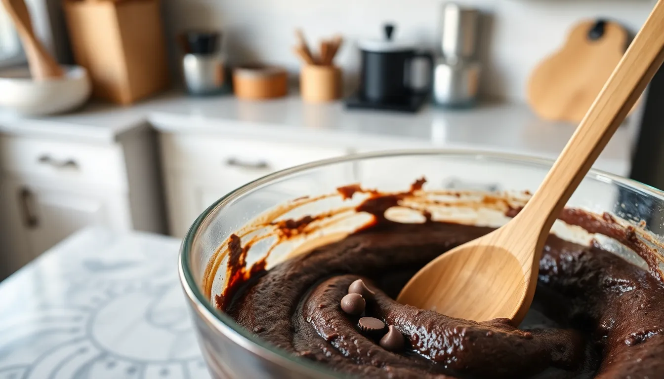 Safe Edible Brownie Batter Recipe (No Raw Eggs!) - Ready in 10 Minutes 4 Safe Edible Brownie Batter Recipe (No Raw Eggs!) - Ready in 10 Minutes 3