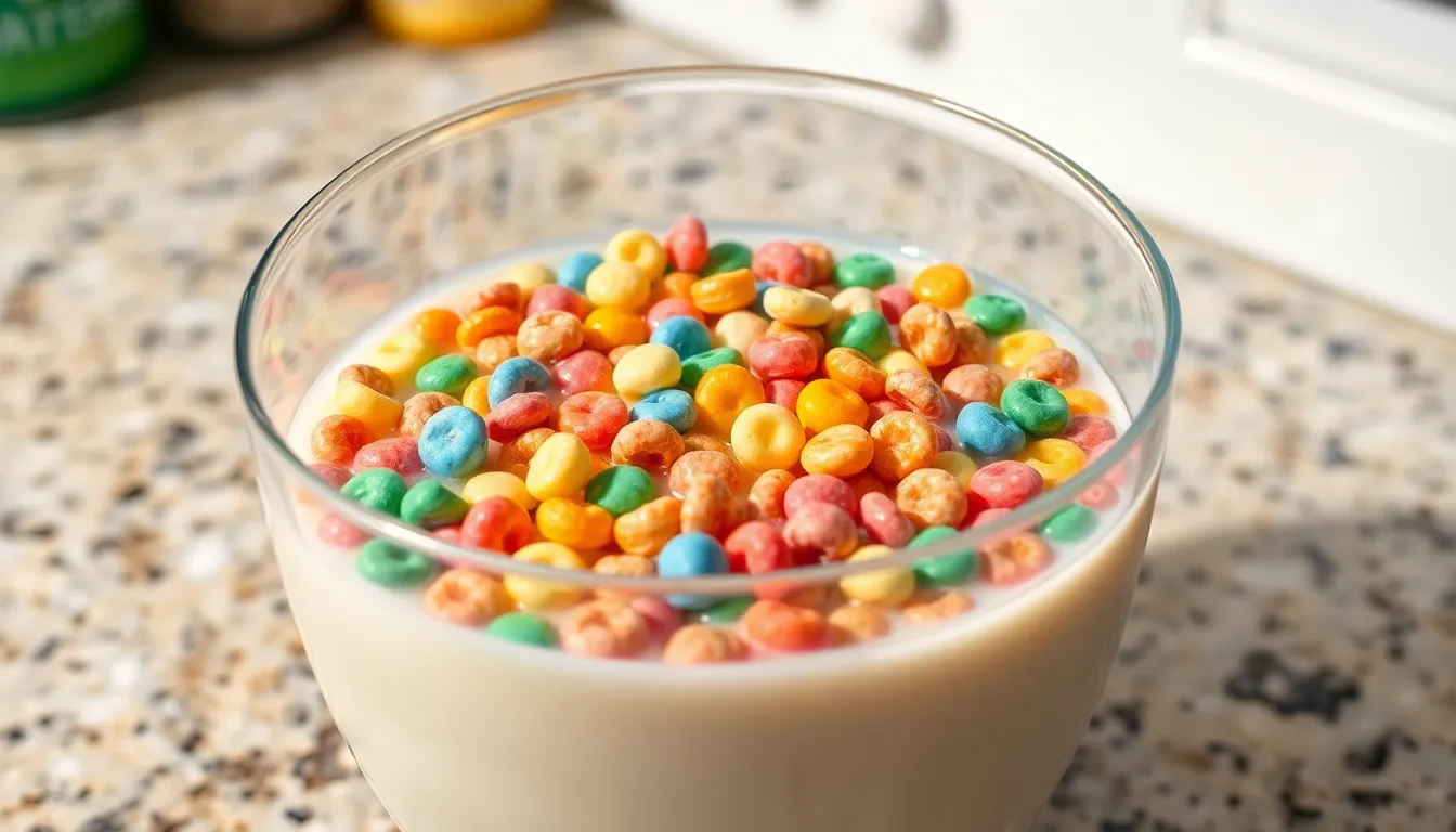 Homemade Fruity Pebbles Ice Cream Recipe (Easy Step-by-Step Guide) 4 Homemade Fruity Pebbles Ice Cream Recipe (Easy Step-by-Step Guide) 3