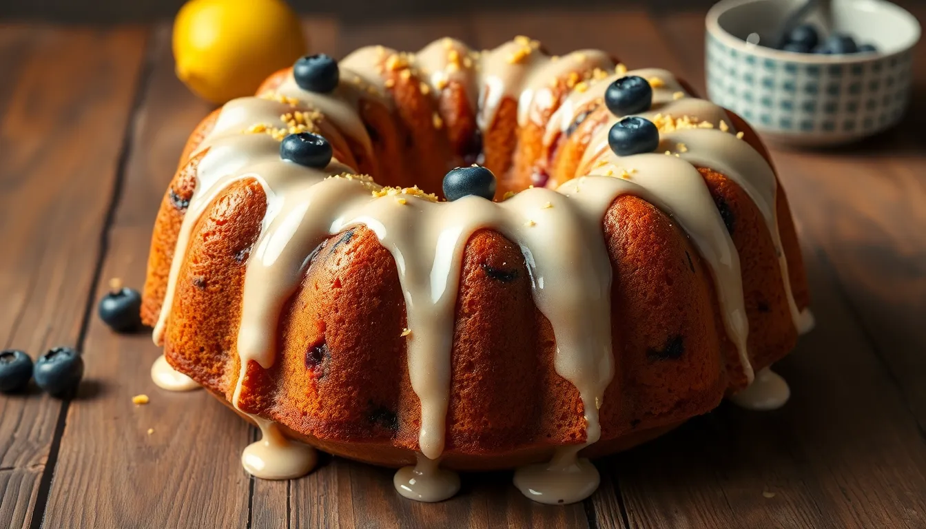 Easy Lemon Blueberry Bundt Cake Recipe (Moist & Bursting with Flavor!) 4 Easy Lemon Blueberry Bundt Cake Recipe (Moist & Bursting with Flavor!) 3