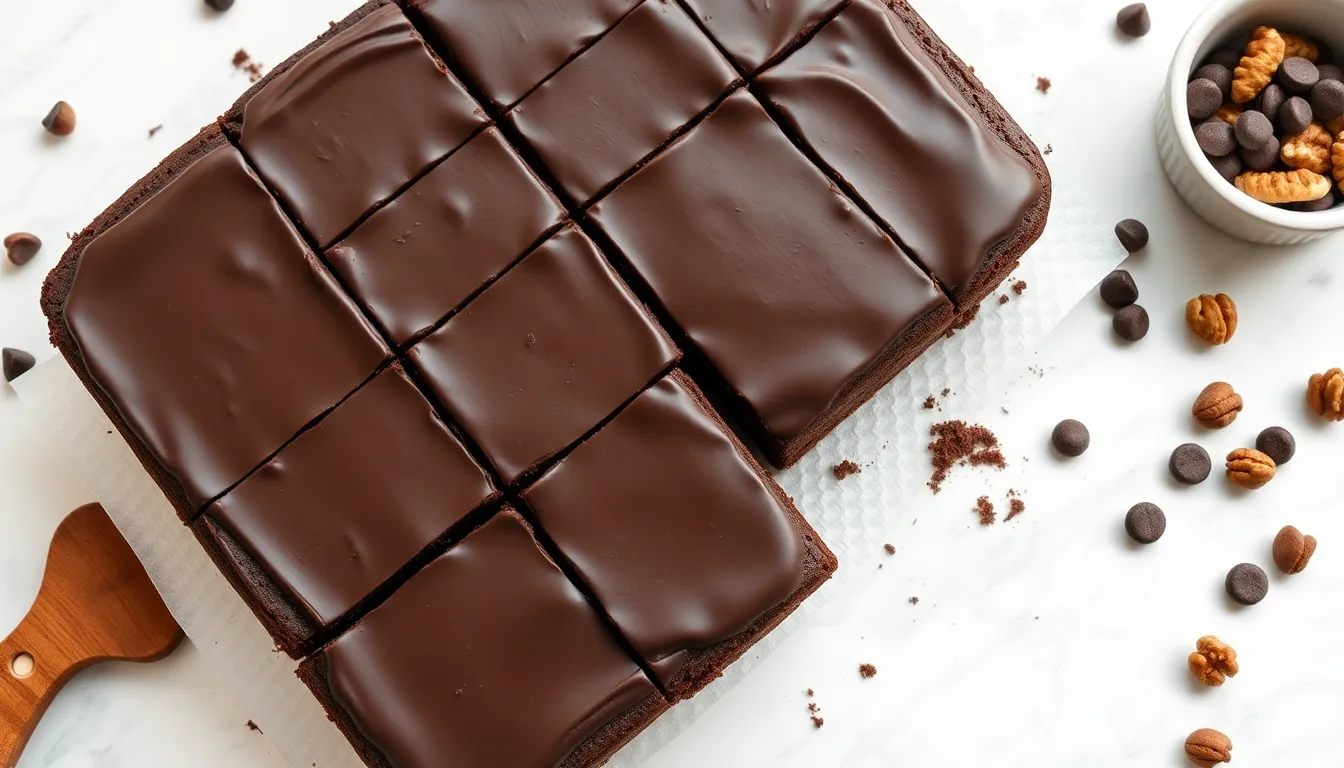 Easy No Bake Brownies Recipe - Ready in 15 Minutes (No Oven Required!) 4 Easy No Bake Brownies Recipe - Ready in 15 Minutes (No Oven Required!) 3