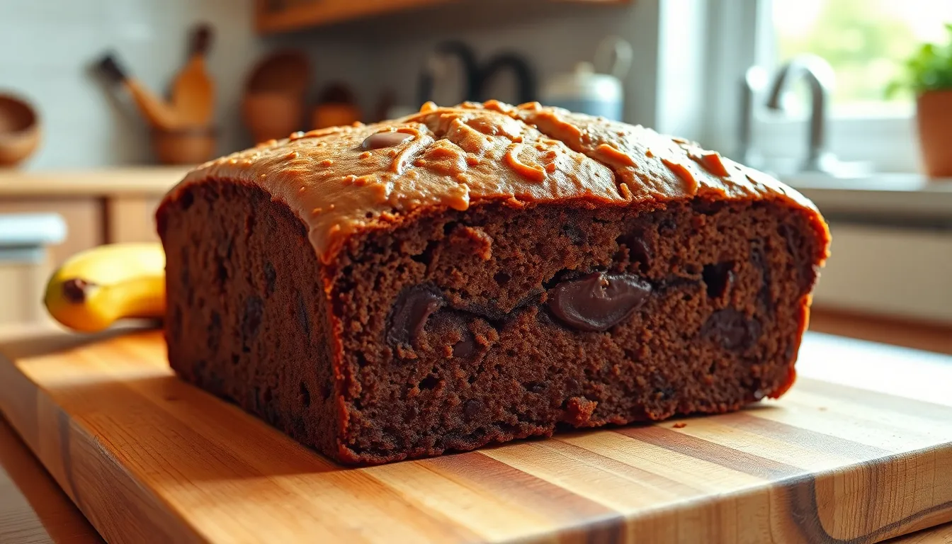 Easy Nutella Banana Bread Recipe: Moist, Chocolatey & Irresistible 4 Easy Nutella Banana Bread Recipe: Moist, Chocolatey & Irresistible 3