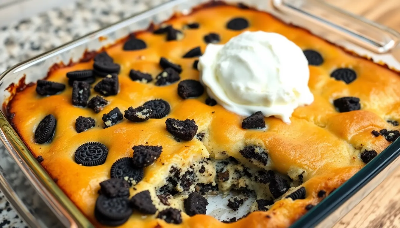 Easy Oreo Dump Cake Recipe: 5-Ingredient Dessert Ready in Under 1 Hour 4 Easy Oreo Dump Cake Recipe: 5-Ingredient Dessert Ready in Under 1 Hour 3