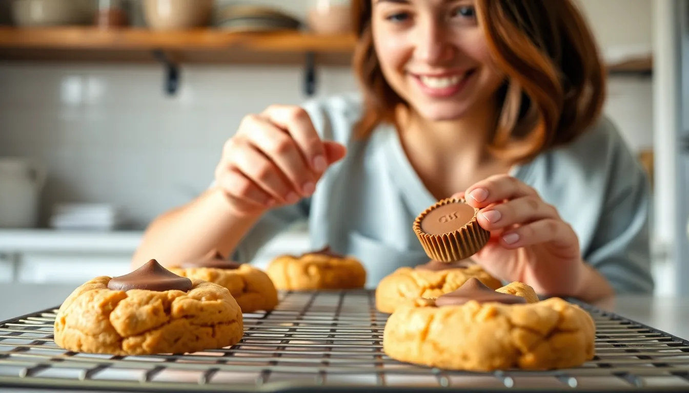 Easy Peanut Butter Cup Cookies Recipe - Soft, Chewy & Irresistible 4 Easy Peanut Butter Cup Cookies Recipe - Soft, Chewy & Irresistible 3