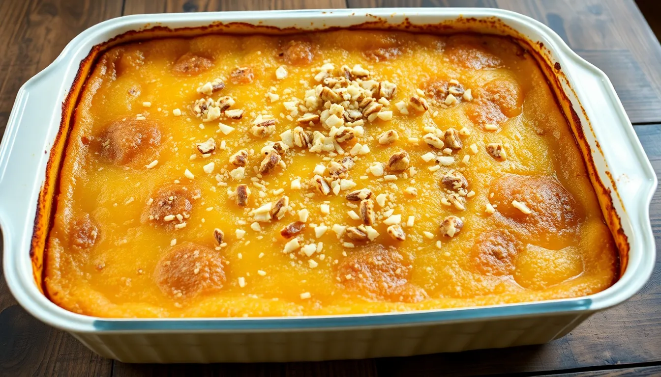 Easy Pineapple Dump Cake Recipe: 5 Ingredients, No Mixing Required 4 Easy Pineapple Dump Cake Recipe: 5 Ingredients, No Mixing Required 3