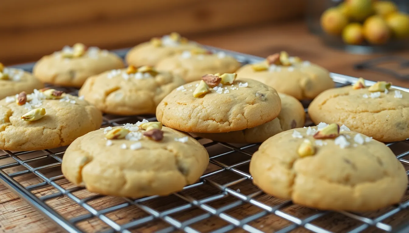 Perfect Pistachio Cookies Recipe: Tender, Crispy & Irresistibly Nutty 4 Perfect Pistachio Cookies Recipe: Tender, Crispy & Irresistibly Nutty 3