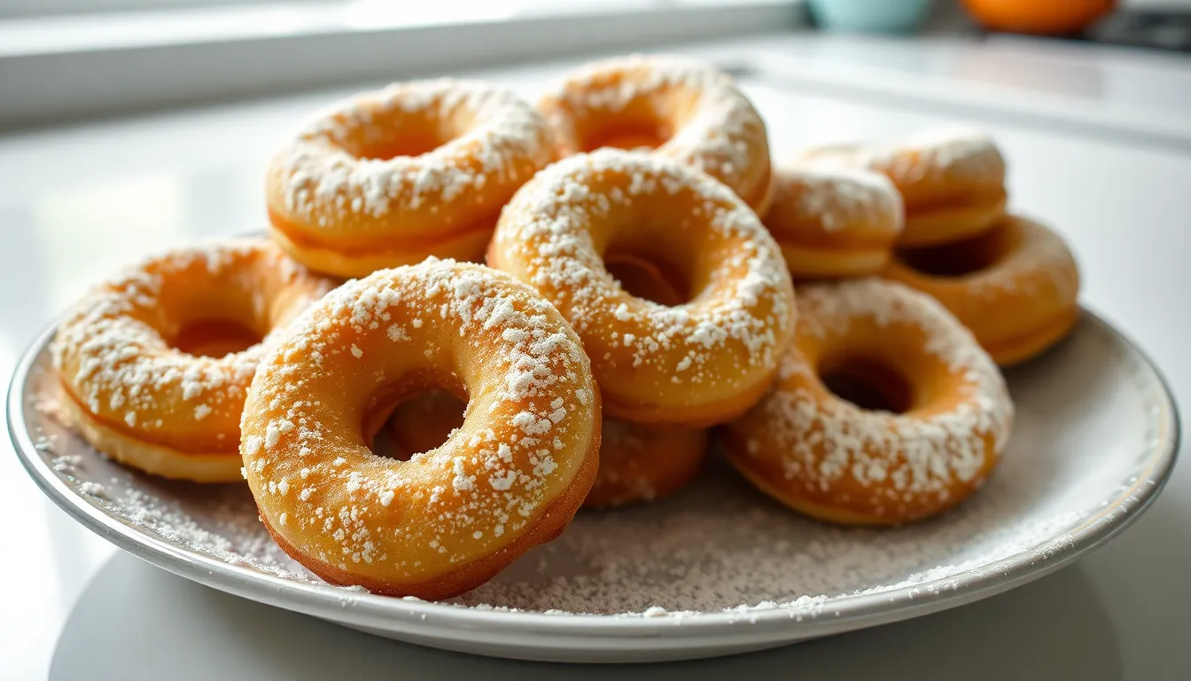 Perfect Homemade Powdered Sugar Donuts Recipe (Baked & Fried Options) 4 Perfect Homemade Powdered Sugar Donuts Recipe (Baked & Fried Options) 3