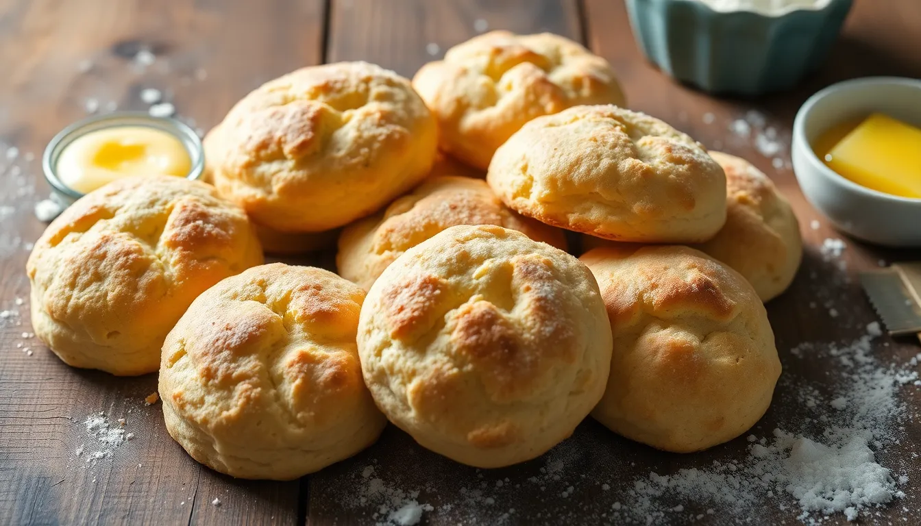 2 Ingredient Biscuits: Fluffy Homemade Biscuits in Just 20 Minutes 6 2 Ingredient Biscuits: Fluffy Homemade Biscuits in Just 20 Minutes 5
