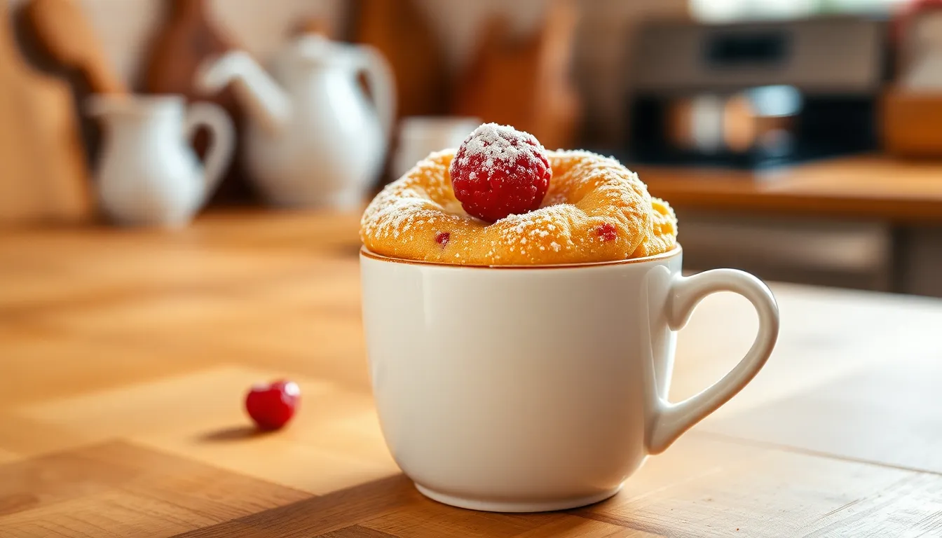 3 Ingredient Mug Cake Recipe: Ready in 90 Seconds (So Easy!) 6 3 Ingredient Mug Cake Recipe: Ready in 90 Seconds (So Easy!) 5