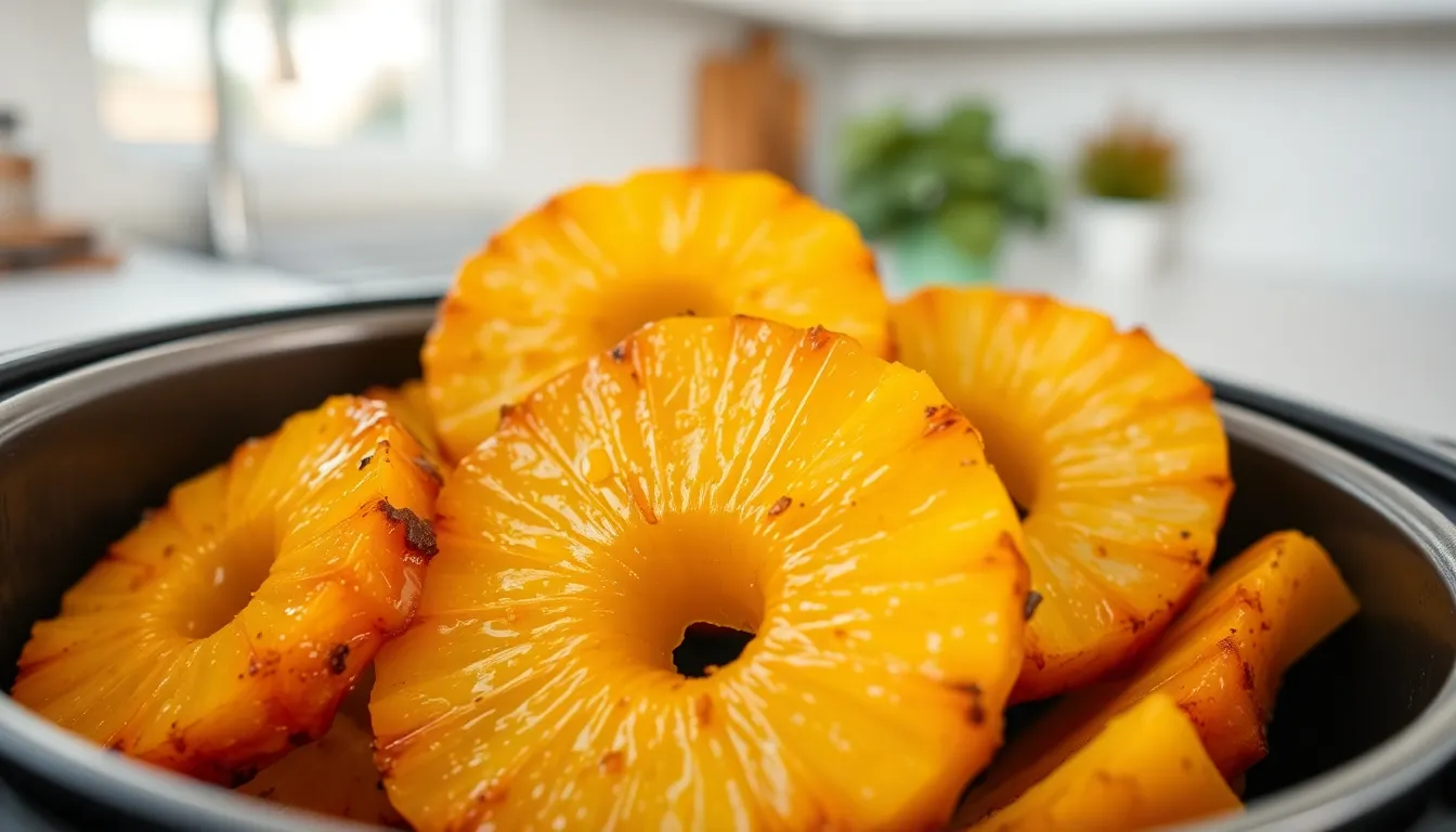 Easy Air Fryer Pineapple Recipe: Caramelized & Ready in 15 Minutes 6 Easy Air Fryer Pineapple Recipe: Caramelized & Ready in 15 Minutes 5