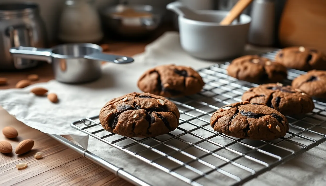 The Ultimate Almond Flour Chocolate Cookies (Fudgy, Gluten-Free & Keto-Friendly!) 6 The Ultimate Almond Flour Chocolate Cookies (Fudgy, Gluten-Free & Keto-Friendly!) 5