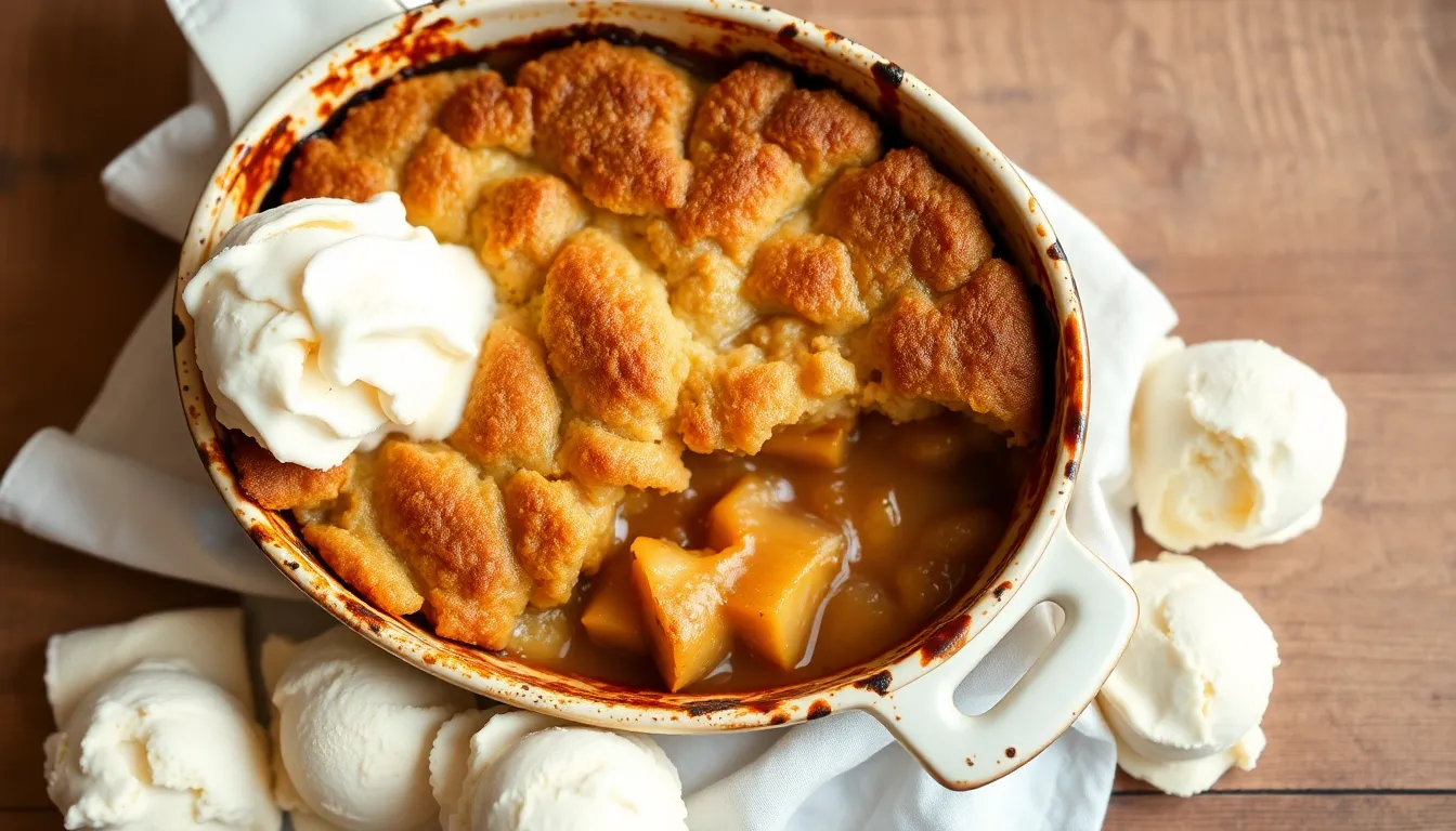 Easy Apple Cobbler from Cake Mix Recipe (Ready in Under 1 Hour!) 6 Easy Apple Cobbler from Cake Mix Recipe (Ready in Under 1 Hour!) 5