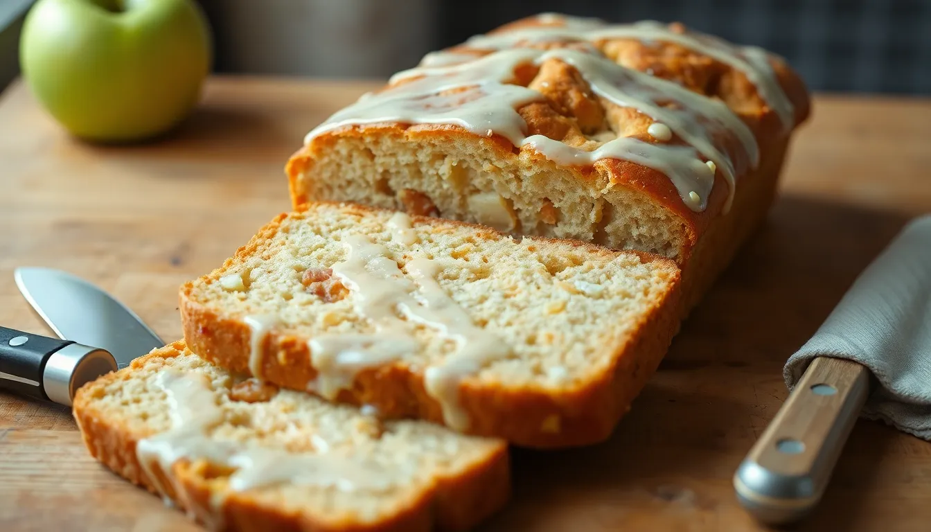 Easy Apple Fritter Bread Recipe: Bakery-Style Loaf with Cinnamon Glaze 6 Easy Apple Fritter Bread Recipe: Bakery-Style Loaf with Cinnamon Glaze 5