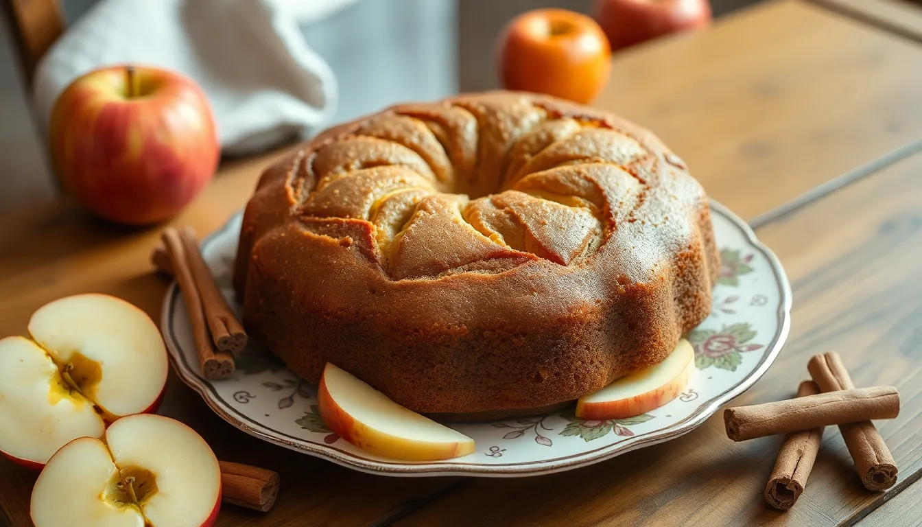 The Ultimate Apple Spice Cake Recipe: Moist, Flavorful & Perfect for Fall 6 The Ultimate Apple Spice Cake Recipe: Moist, Flavorful & Perfect for Fall 5