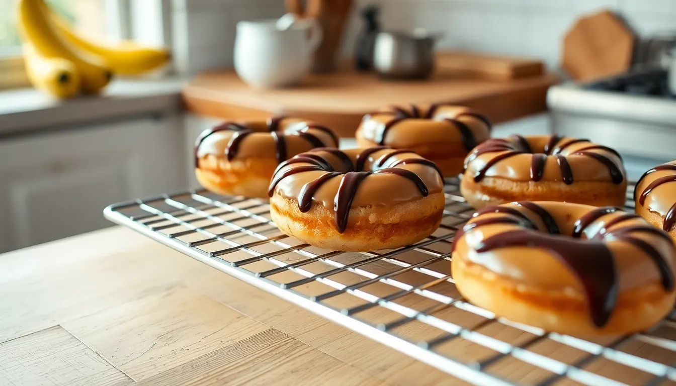 Fluffy Banana Donuts Recipe: Turn Overripe Bananas Into Sweet Treats in 30 Minutes 6 Fluffy Banana Donuts Recipe: Turn Overripe Bananas Into Sweet Treats in 30 Minutes 5