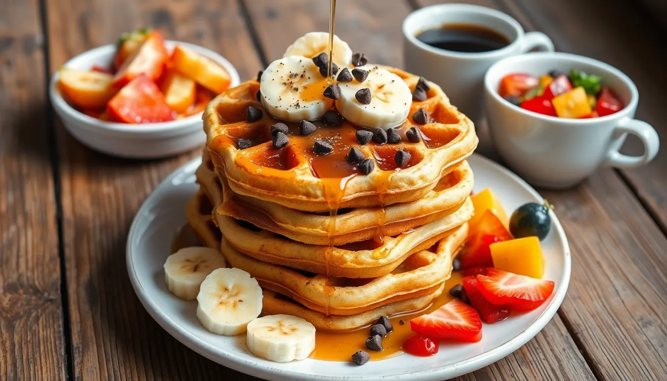 Easy Banana Waffles Recipe: Fluffy, Crispy & Ready in 20 Minutes 5