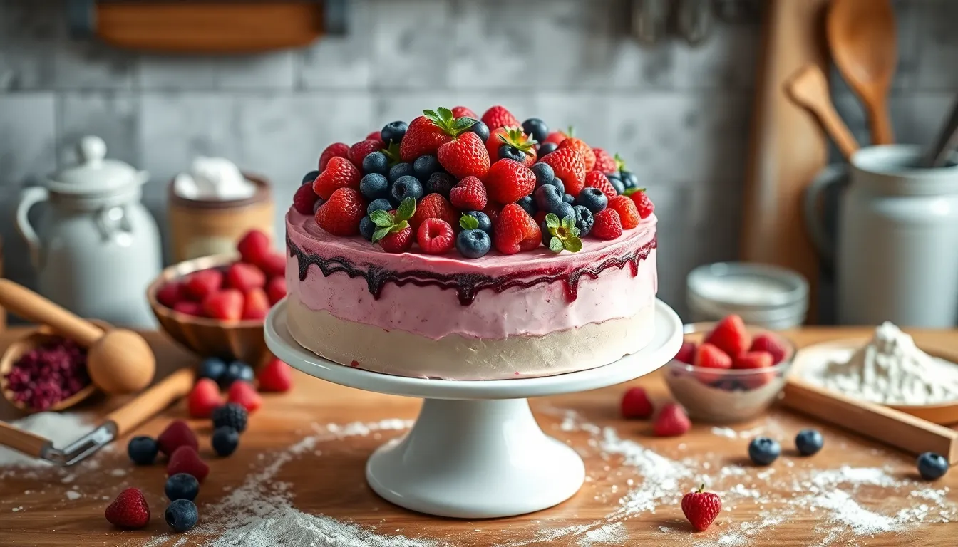 The Ultimate Fresh Berry Cake Recipe: Moist, Fluffy & Bakery-Perfect 5