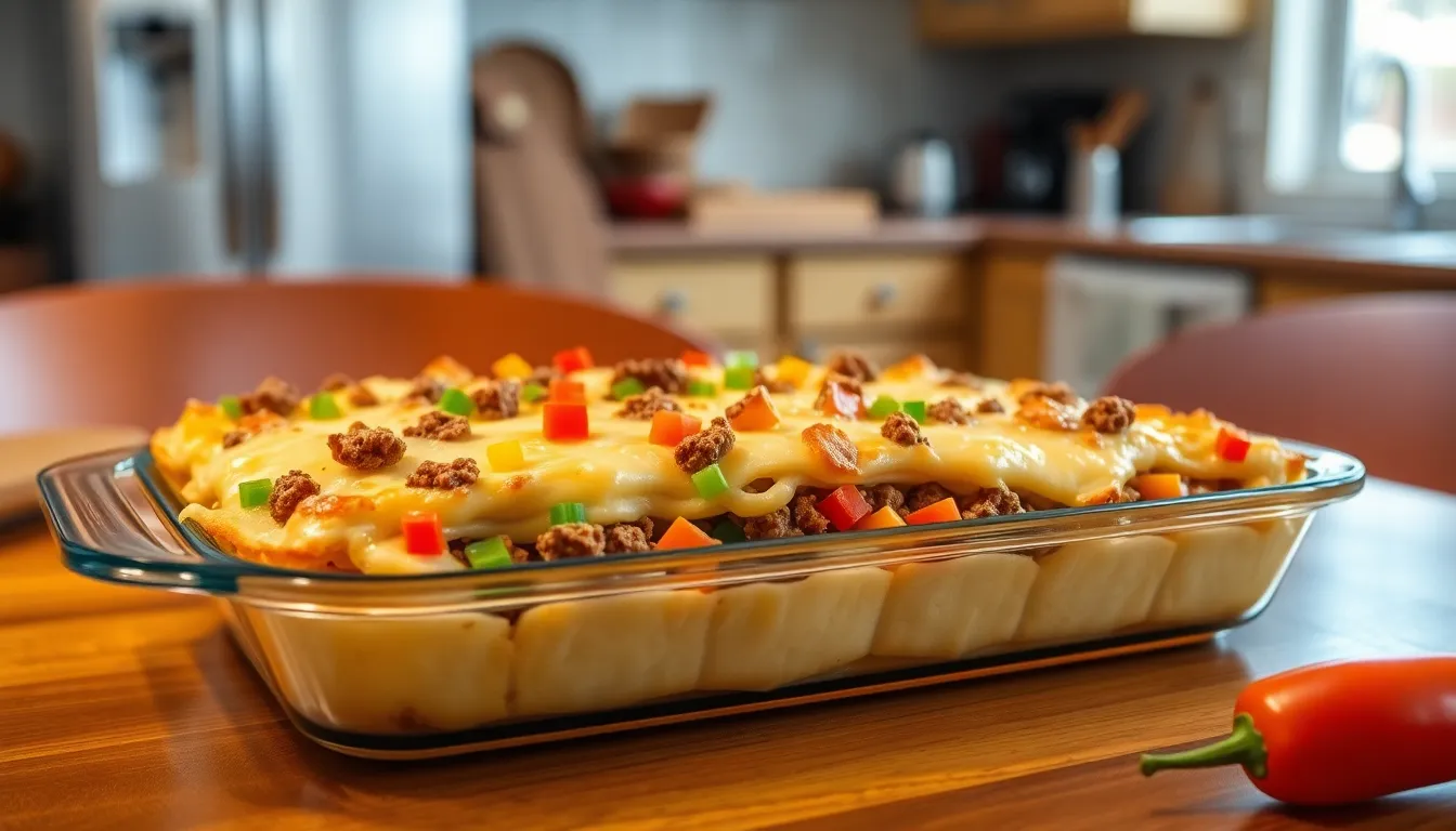Easy Biscuit Breakfast Casserole Recipe - Perfect for Meal Prep & Crowds 6 Easy Biscuit Breakfast Casserole Recipe - Perfect for Meal Prep & Crowds 5