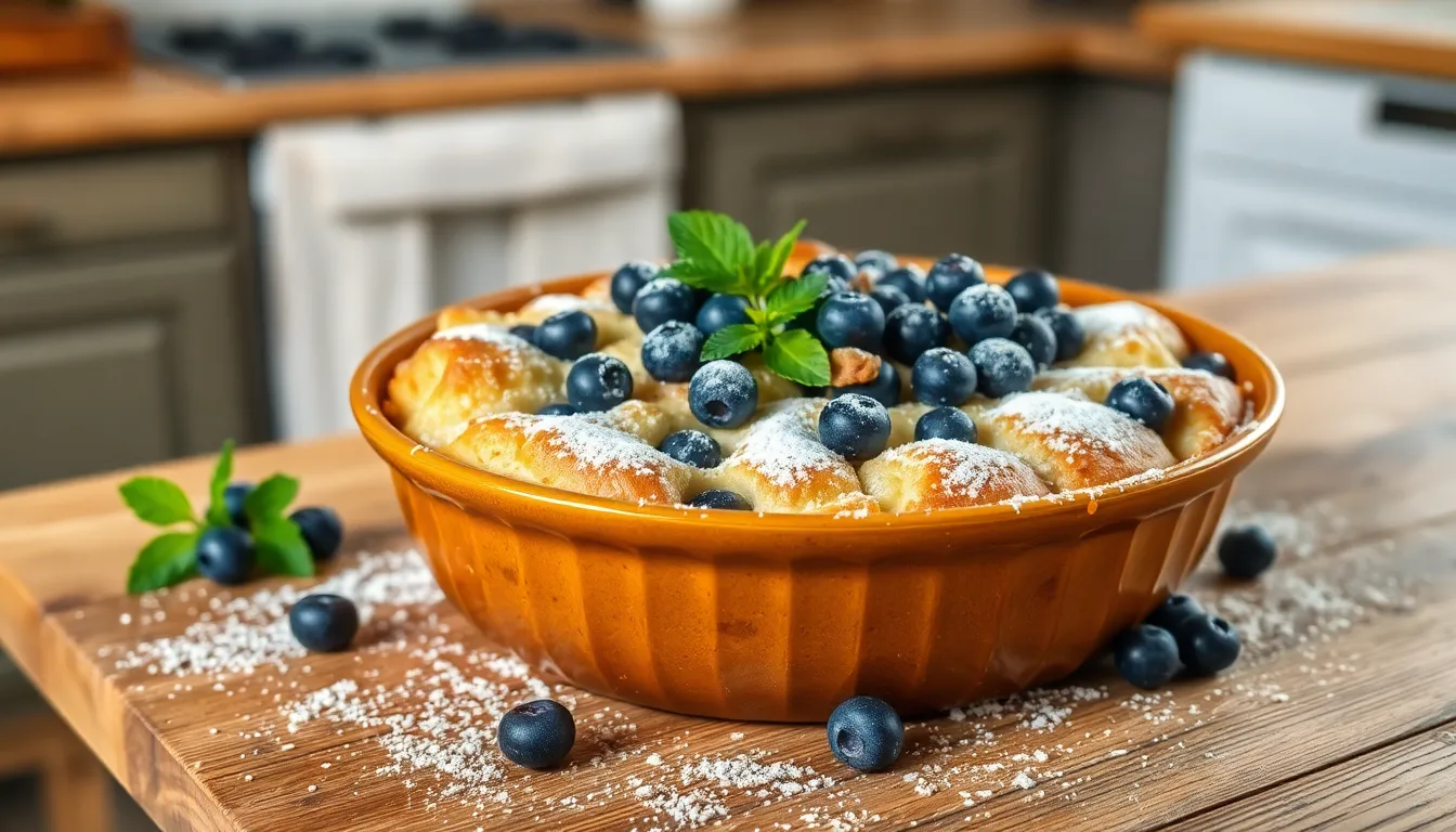 Easy Blueberry Bread Pudding Recipe: Turn Leftover Bread Into Sweet Dessert Magic 6 Easy Blueberry Bread Pudding Recipe: Turn Leftover Bread Into Sweet Dessert Magic 5