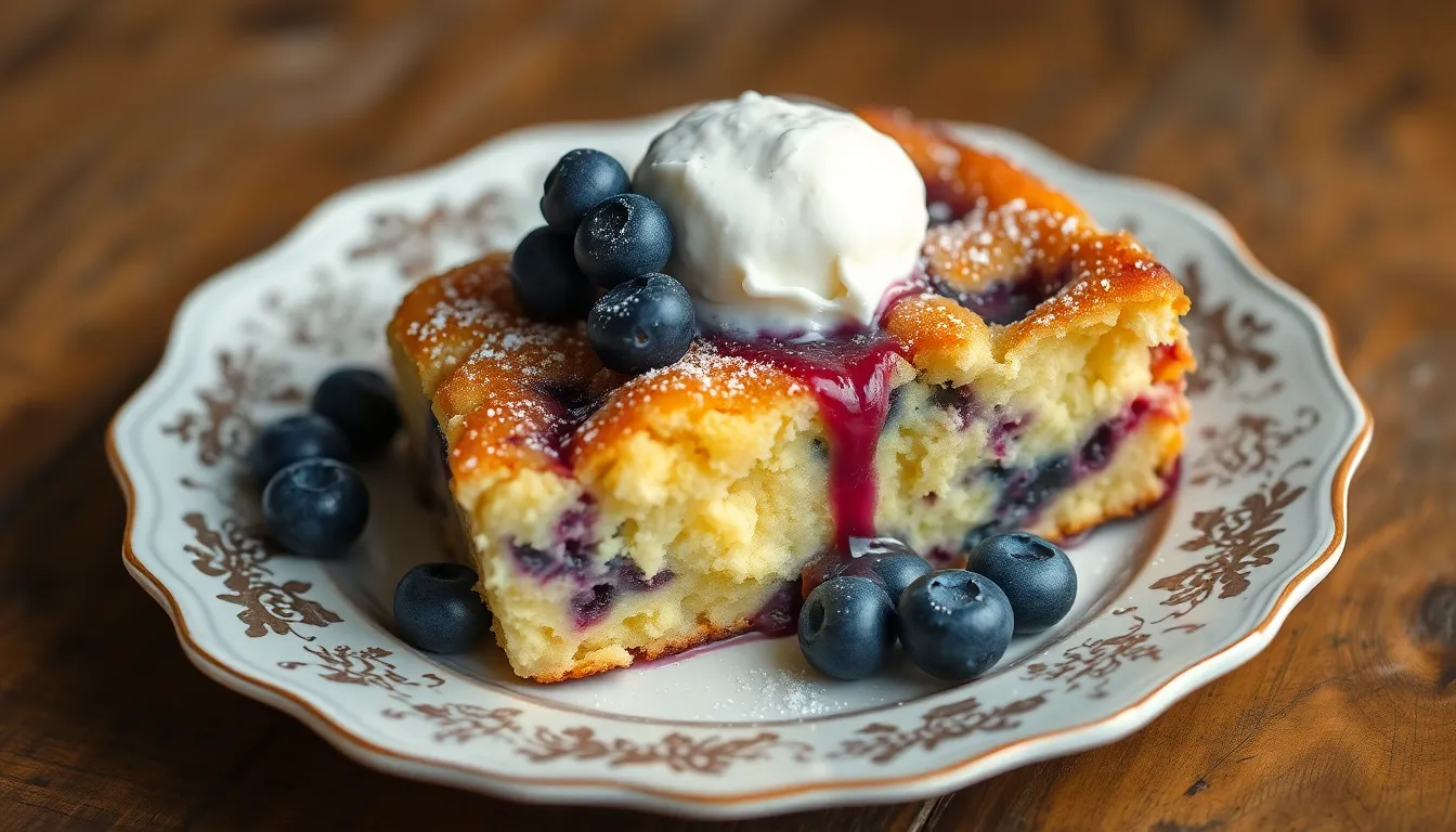 Easy Blueberry Dump Cake Recipe: 5-Ingredient Dessert Ready in 1 Hour 6 Easy Blueberry Dump Cake Recipe: 5-Ingredient Dessert Ready in 1 Hour 5