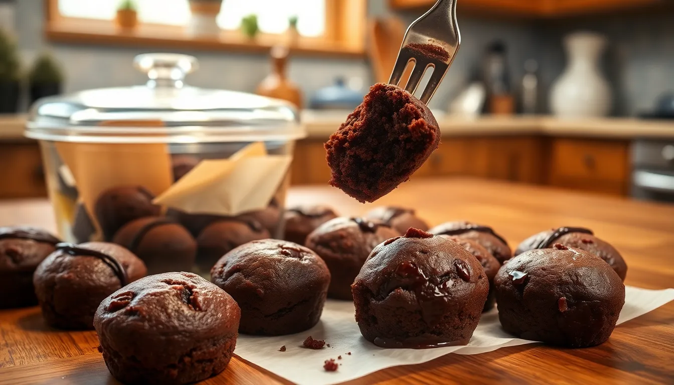 Easy Fudgy Brownie Bites Recipe: Perfect Bite-Sized Chocolate Treats 6 Easy Fudgy Brownie Bites Recipe: Perfect Bite-Sized Chocolate Treats 5