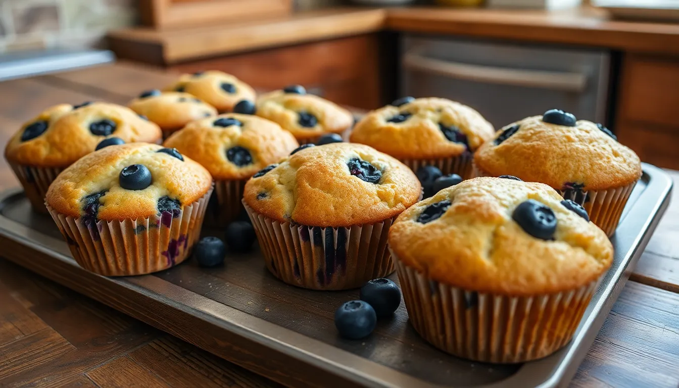 Perfect Buttermilk Blueberry Muffins Recipe (Fluffy & Tender Every Time!) 6 Perfect Buttermilk Blueberry Muffins Recipe (Fluffy & Tender Every Time!) 5
