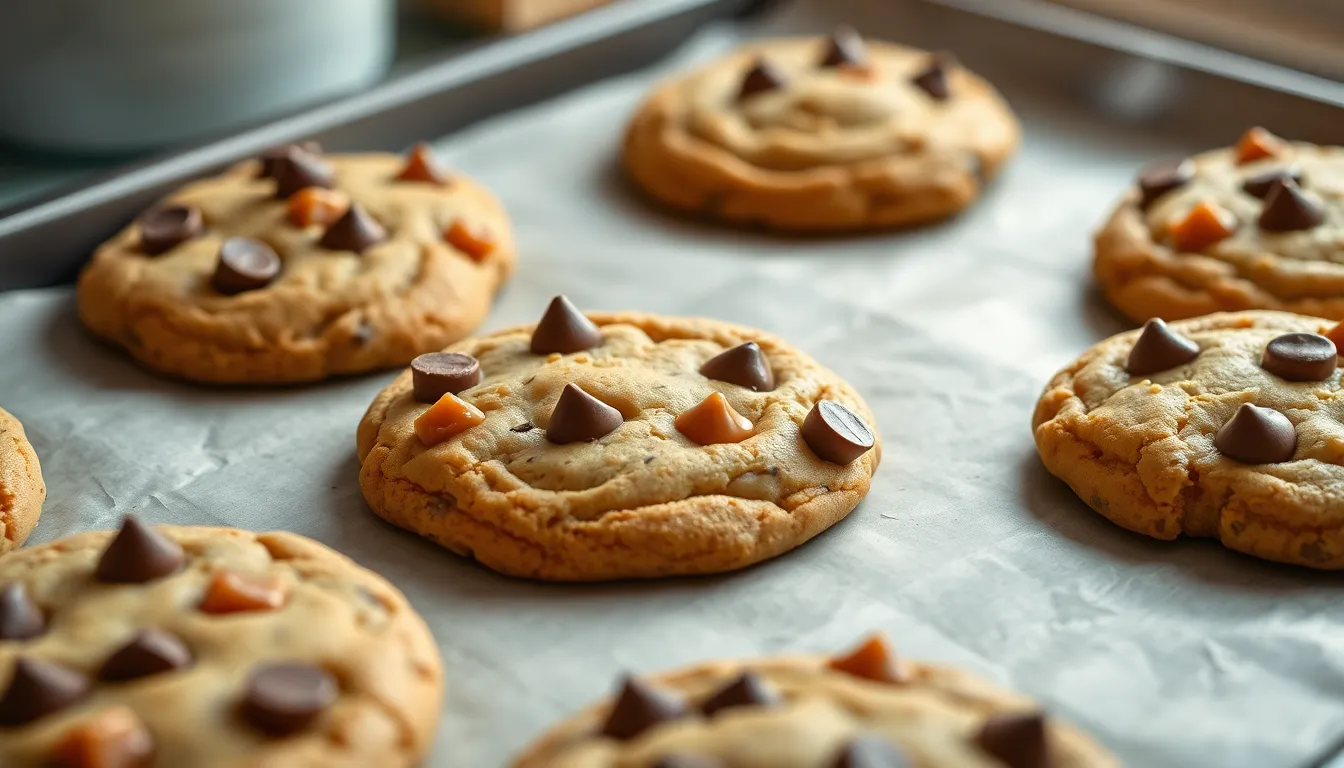 Best Caramel Chocolate Chip Cookies Recipe (Bakery-Quality at Home!) 6 Best Caramel Chocolate Chip Cookies Recipe (Bakery-Quality at Home!) 5