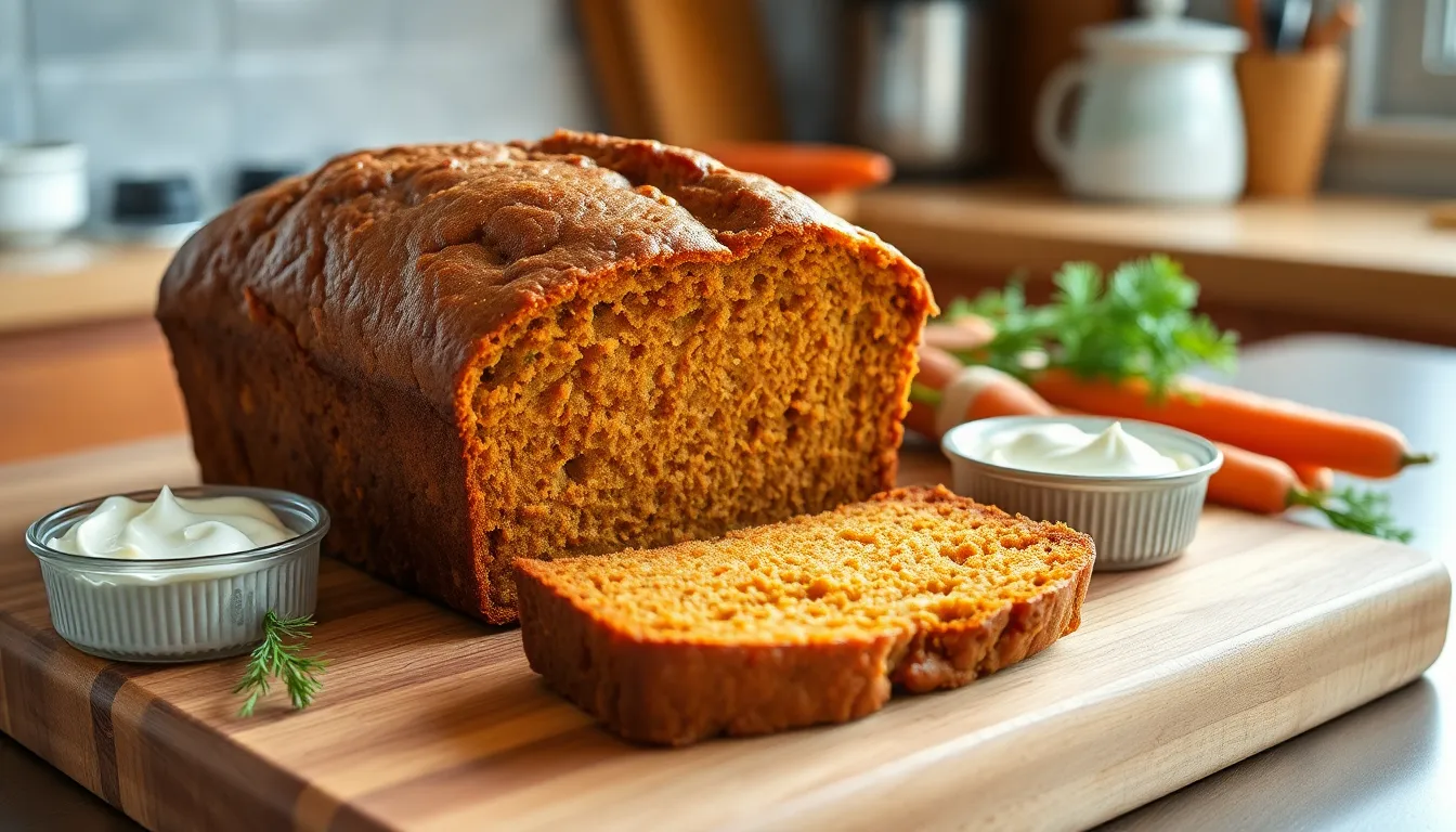 Easy Carrot Bread Recipe: Moist, Spiced & Perfect for Breakfast 6 Easy Carrot Bread Recipe: Moist, Spiced & Perfect for Breakfast 5