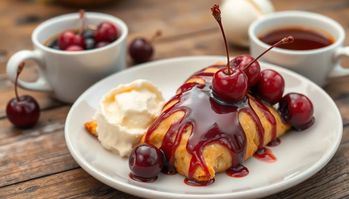 Easy Homemade Cherry Turnovers Recipe - Flaky, Sweet & Bakery-Style 6 Easy Homemade Cherry Turnovers Recipe - Flaky, Sweet & Bakery-Style 5