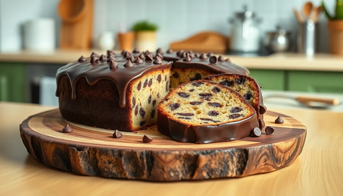 The Best Chocolate Chip Cake Recipe (Soft, Fluffy & Loaded with Chips!) 6 The Best Chocolate Chip Cake Recipe (Soft, Fluffy & Loaded with Chips!) 5