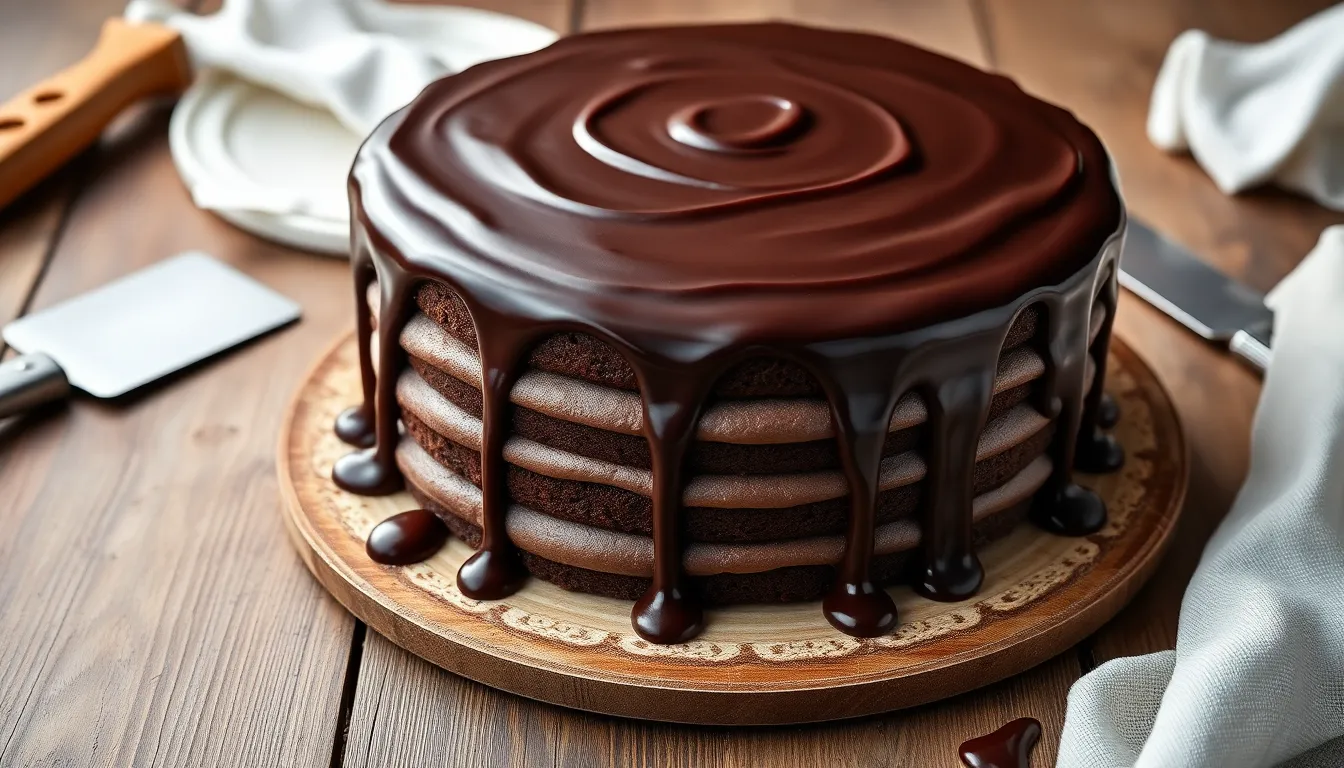 Ultimate Chocolate Fudge Cake Recipe: Rich, Decadent & Easy to Make 6 Ultimate Chocolate Fudge Cake Recipe: Rich, Decadent & Easy to Make 5