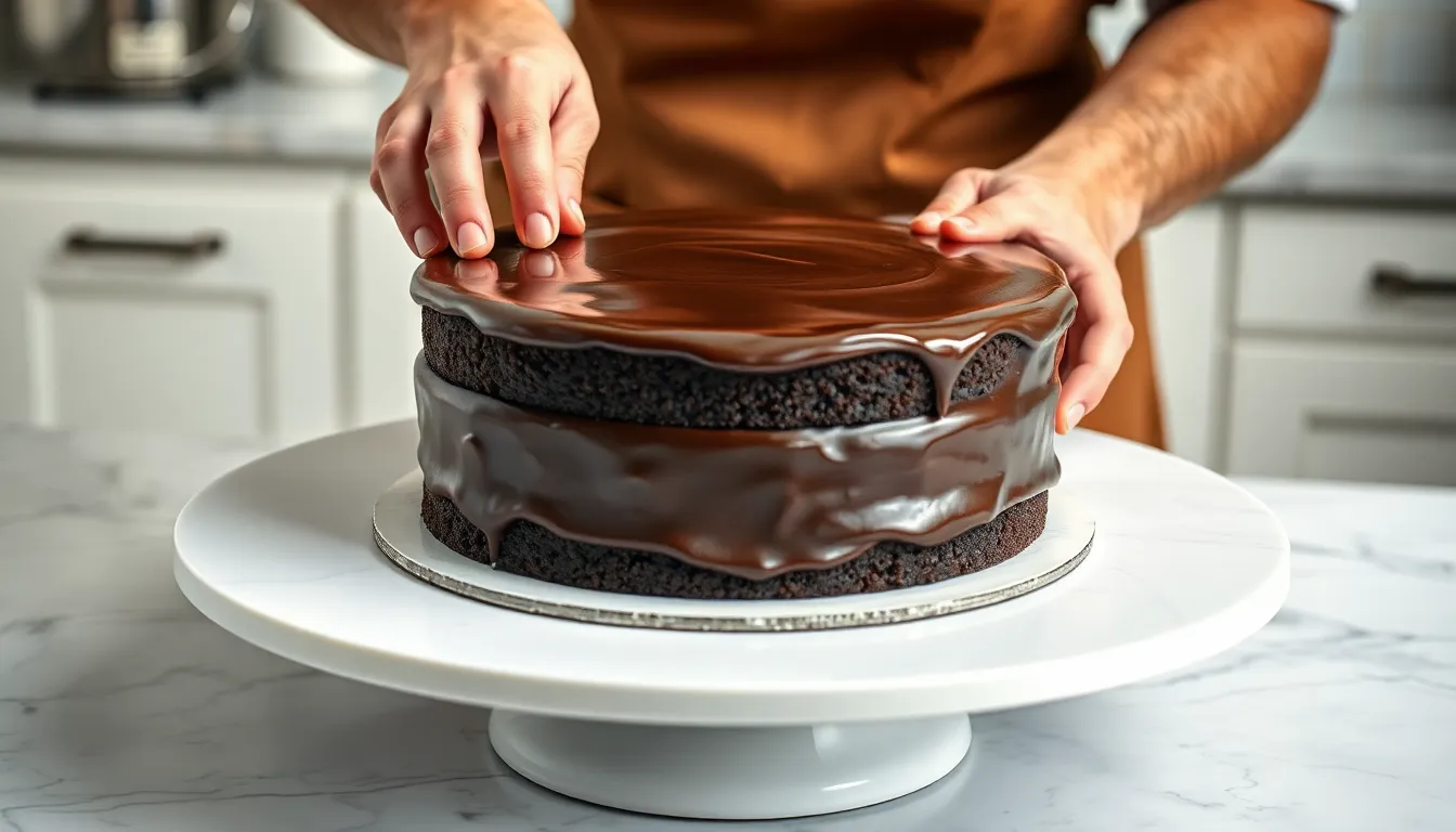Perfect Chocolate Ganache Cake Recipe (Rich & Decadent!) 6 Perfect Chocolate Ganache Cake Recipe (Rich & Decadent!) 5